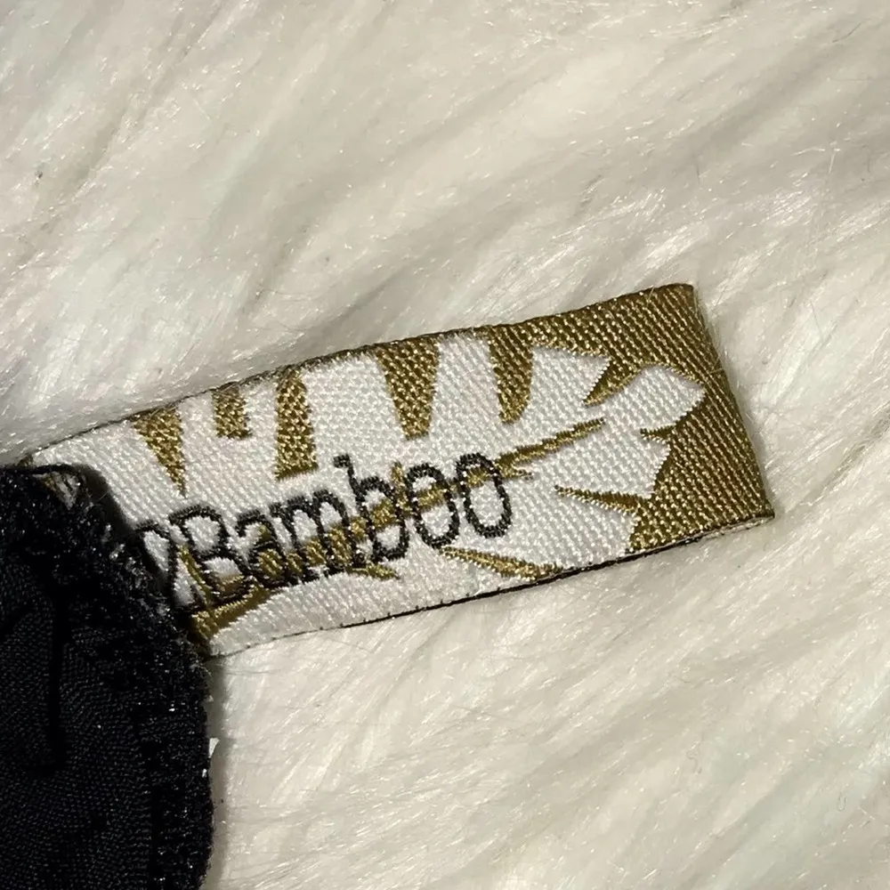 Bamboo  Black Bikini Top - Image 4