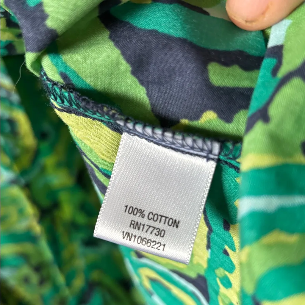 Merona abstract Patterned Blouse 2x - Image 4