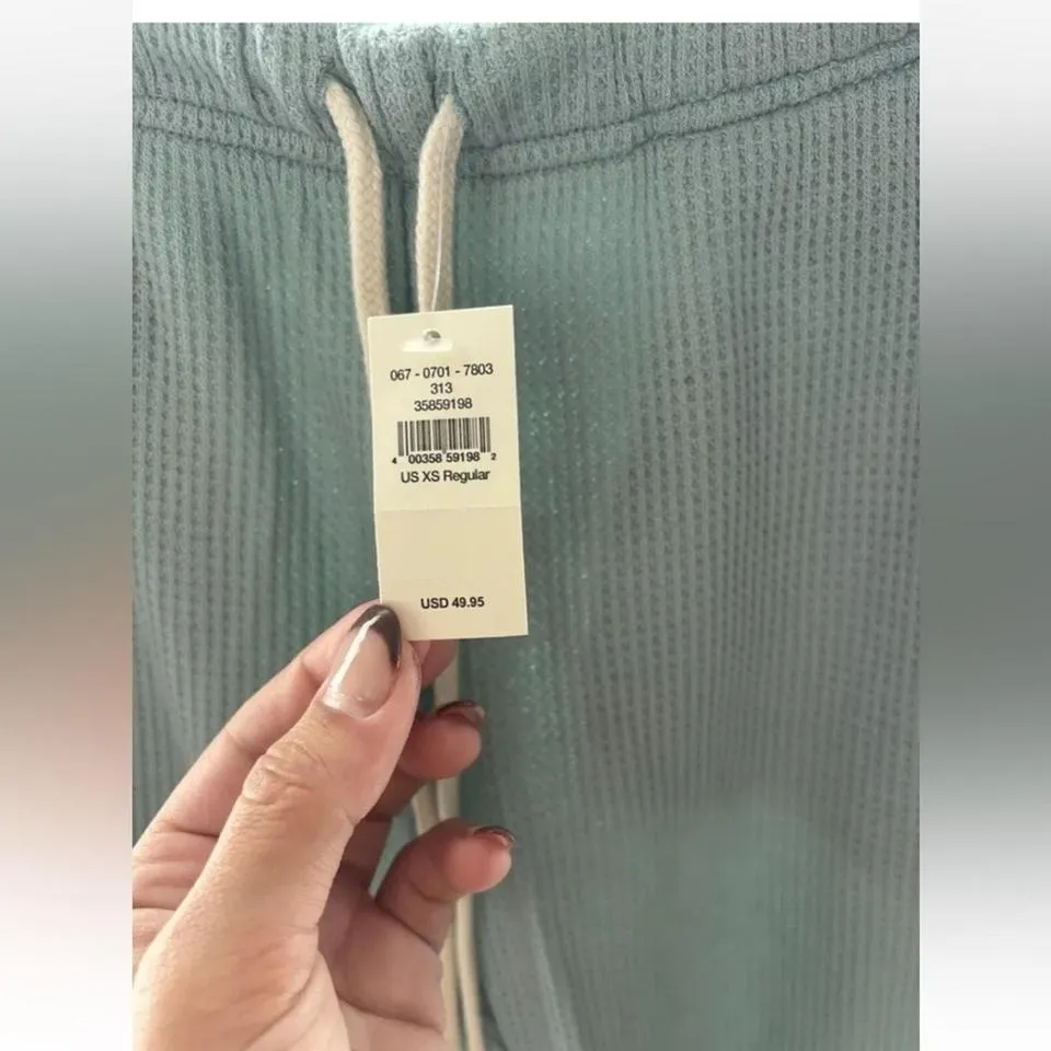 American Eagle Outfitters NWT Women teen junior thermal like Joggers. Super Cute - Image 2