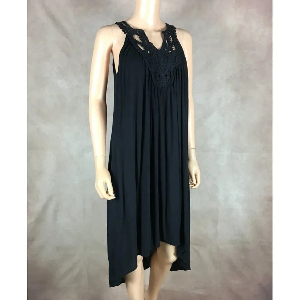DANIEL RAINN Sleeveless Black Hi-low Dress NWT XS - Image 4