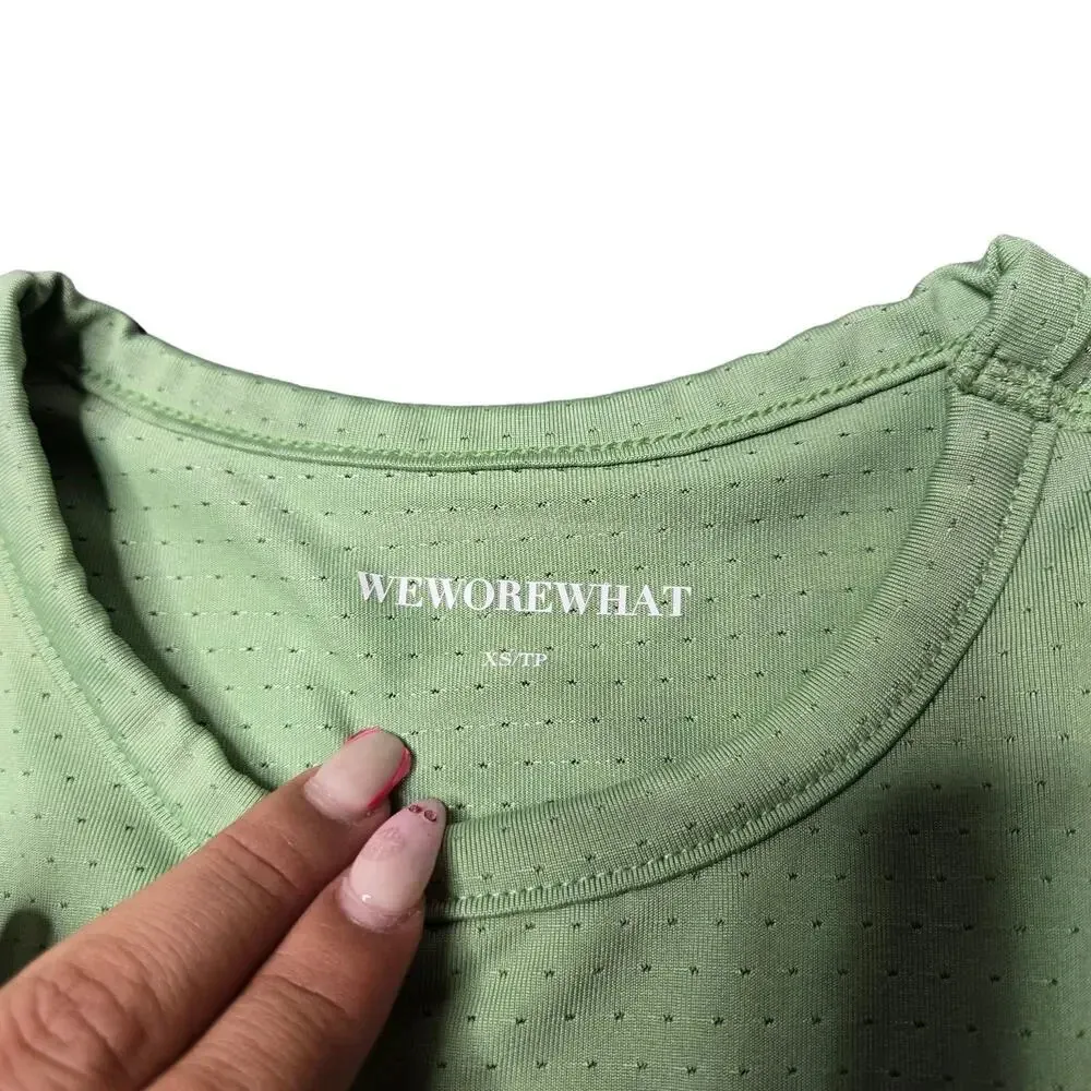 WeWoreWhat Green Muscle Tank - Image 3