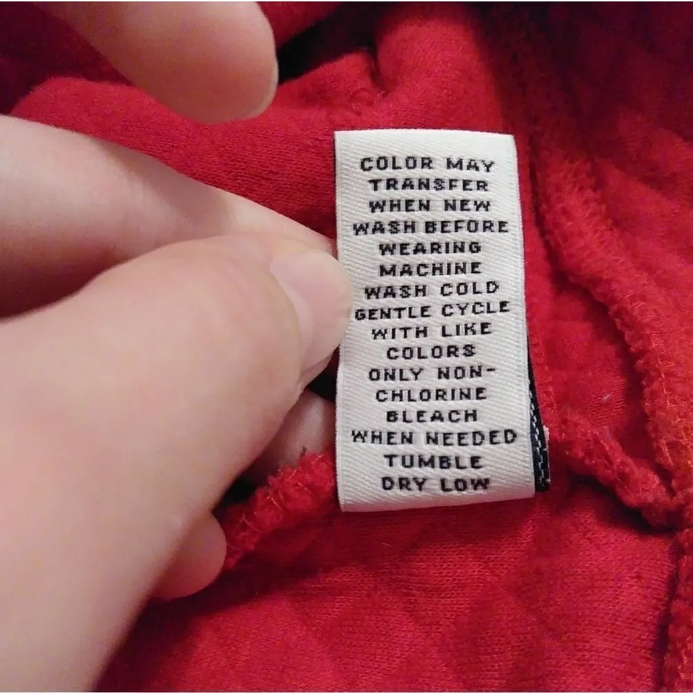 Style & co. Red Quilted Snap Button Down Sweater - Image 6