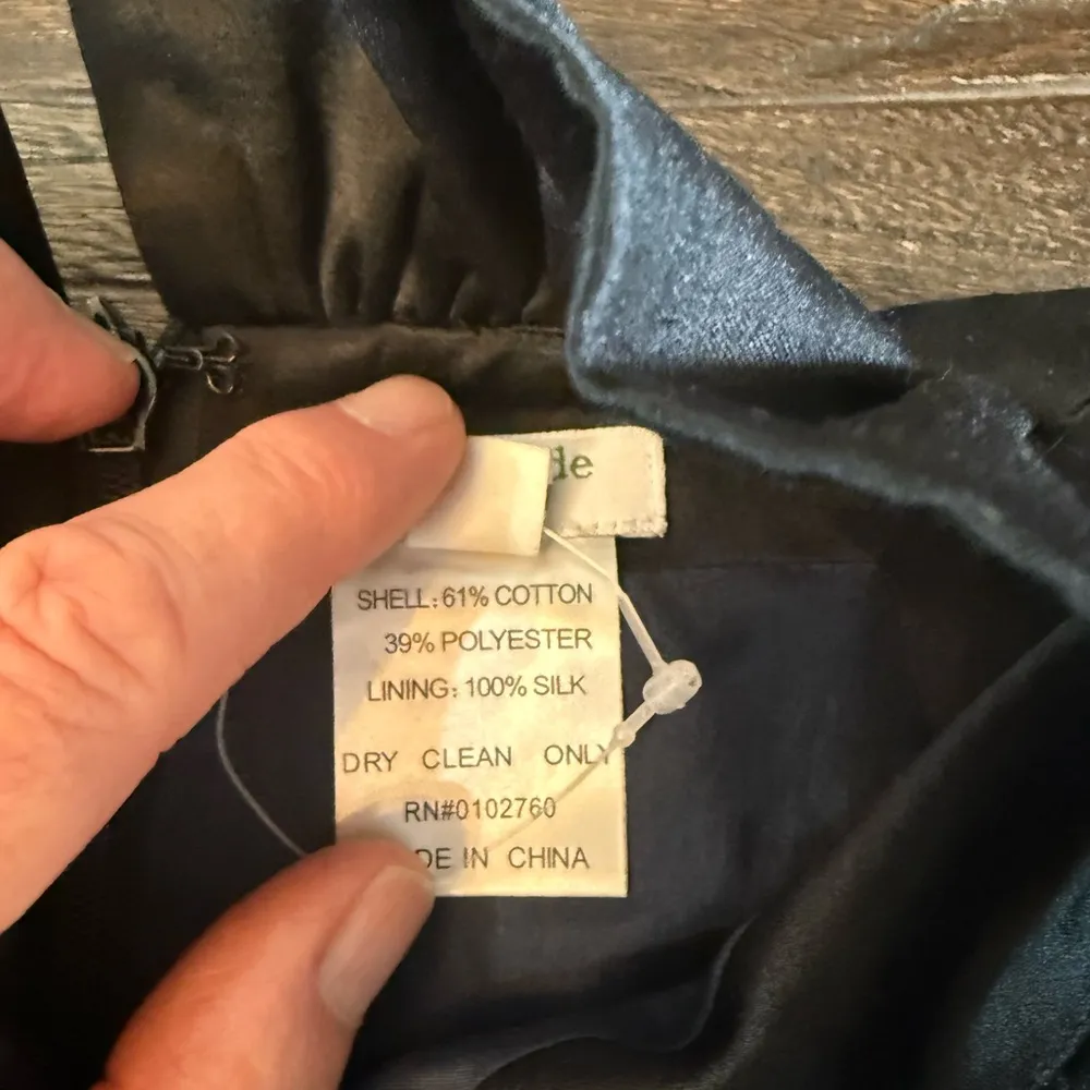 Kate Spade Black Fit & Flare Cocktail Dress Ruffle Neck Size 4 - Image 7