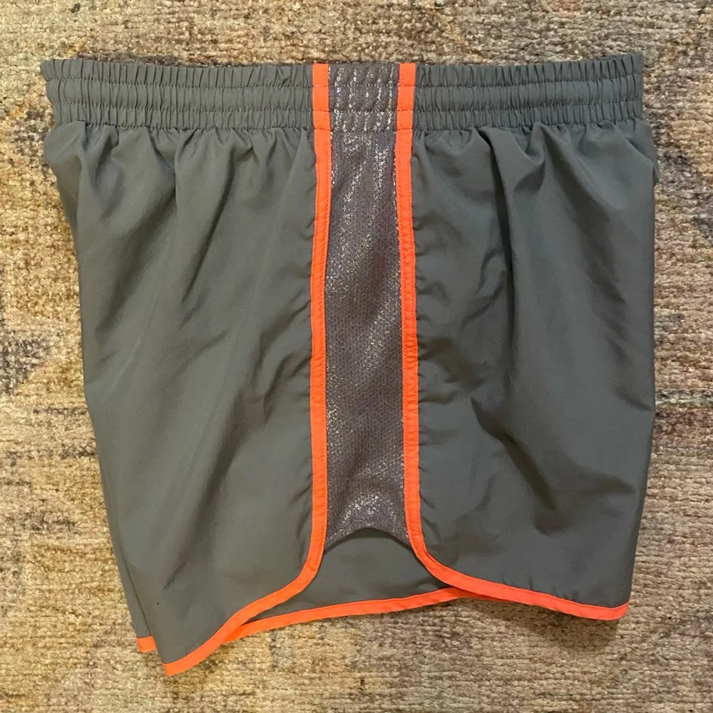 Victoria’s Secret PINK Grey & Pink Glitter Panel Athletic Shorts - Image 2