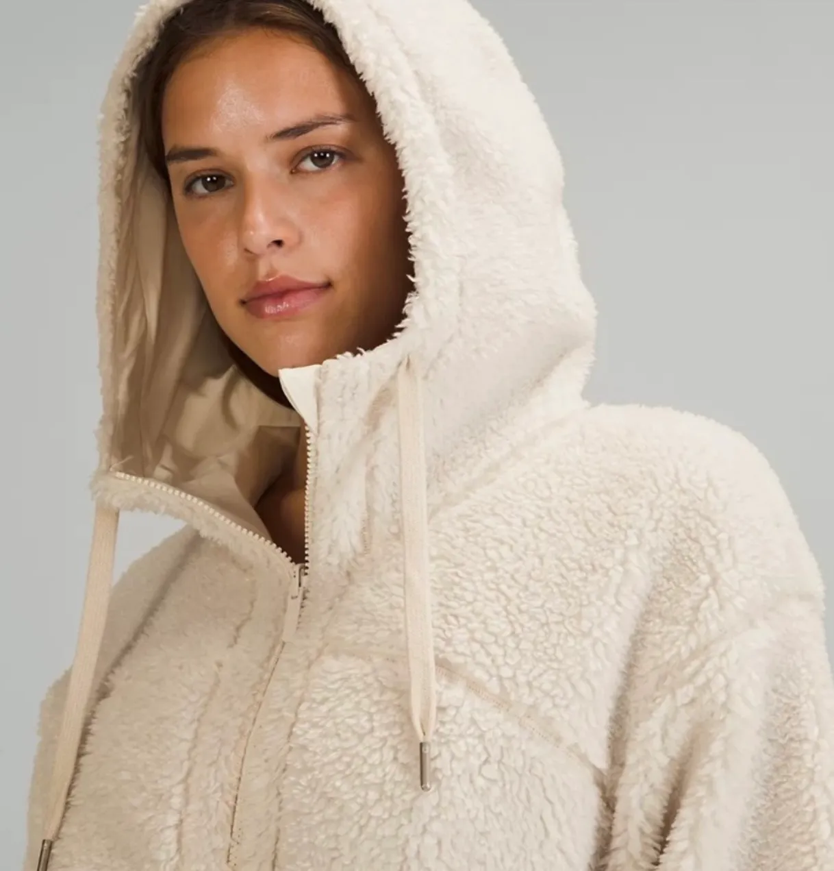 Reversible Fleece Jacket In Opal - Image 5