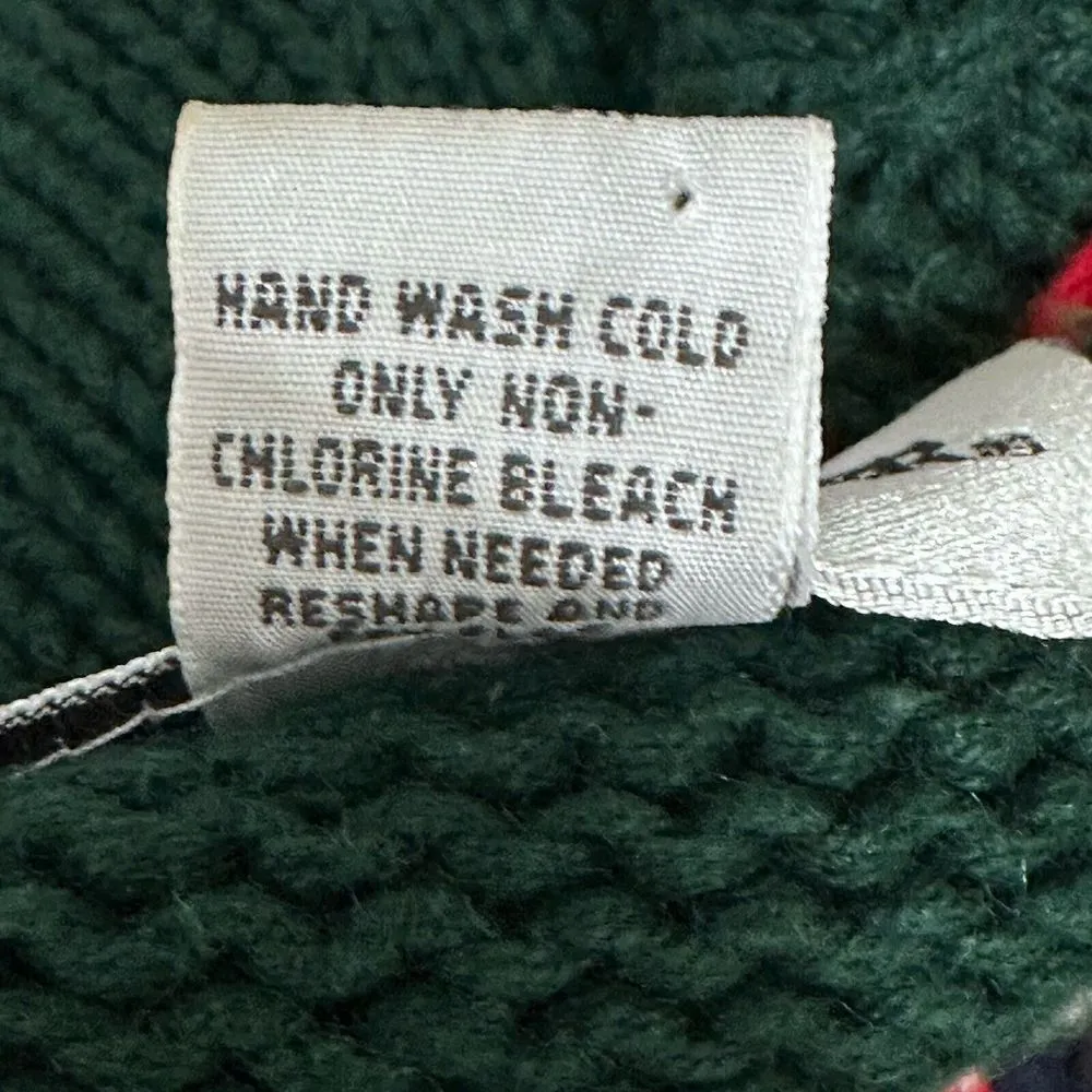 Vintage Christmas Sweater Cardigan Casual Corner Ugly Tacky Size Medium - Image 9