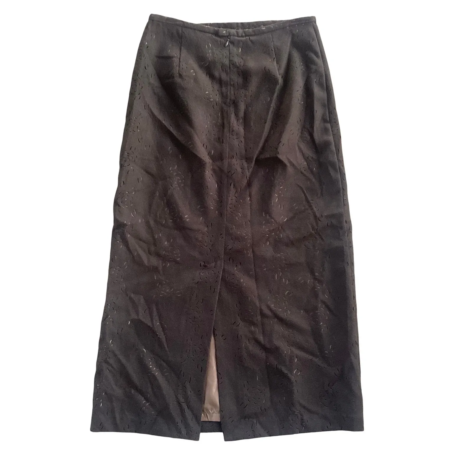 Evan Picone Faux Suede Skirt - Image 2