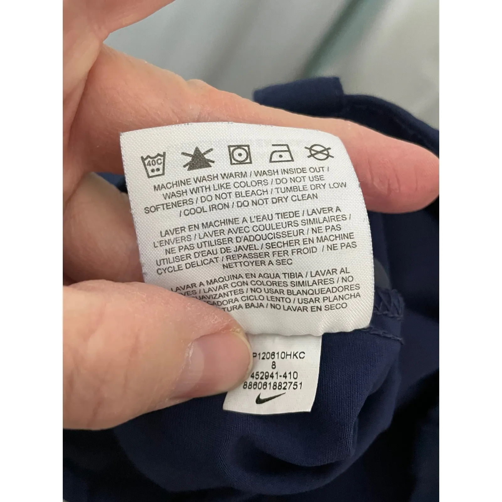 Athletic Skirt Navy Blue Pleated Golf Tennis Activewear Women's Size Small - Image 13