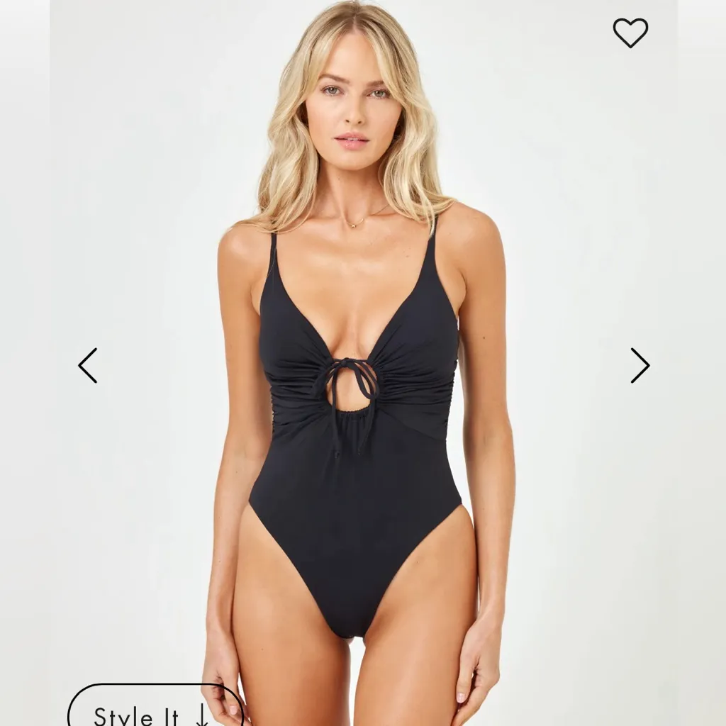 New! L*Space Piper Classic One Piece Swimsuit Bodysuit in Black Sz XL $180‎ - Image 4