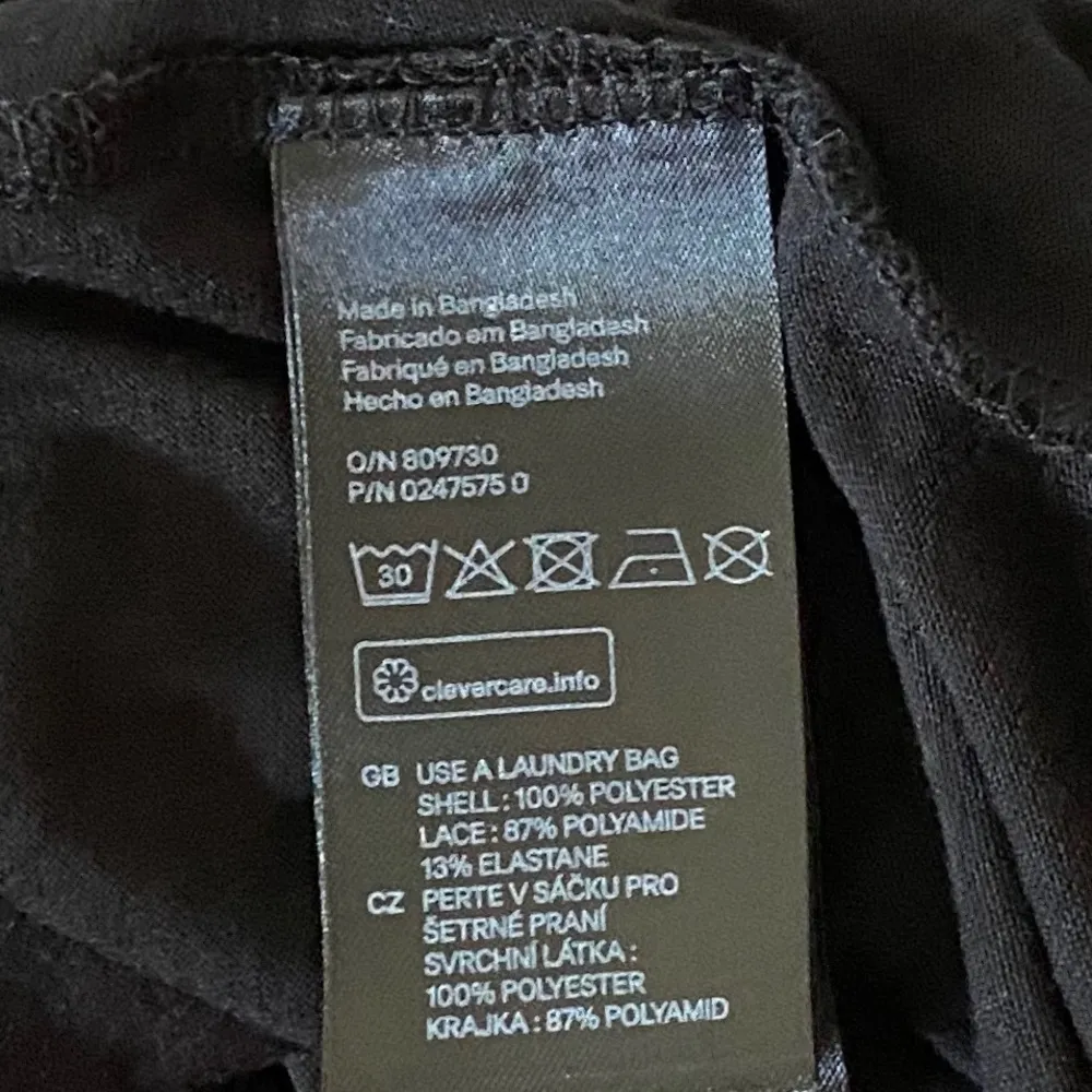 Black Divided Lace Top - Image 4