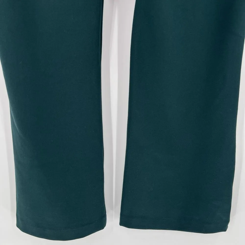 Torrid Studio Signature Ponte Stretch Trousers Forest Green Dress Pants Size 26R - Image 8