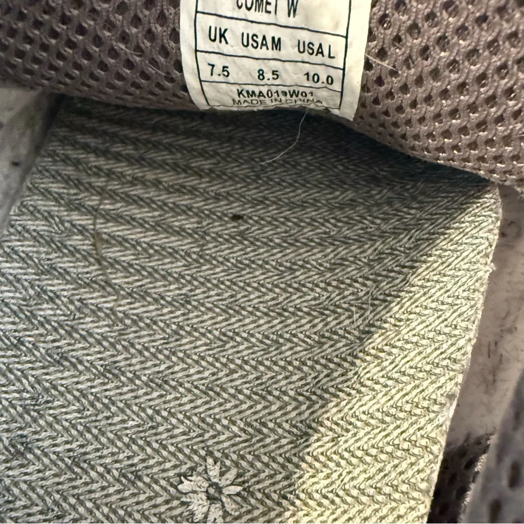 Kayland Comet Women’s Approach Shoes Size 8.5W Purple Suede Vibram Sole Hiking Gray - Image 10