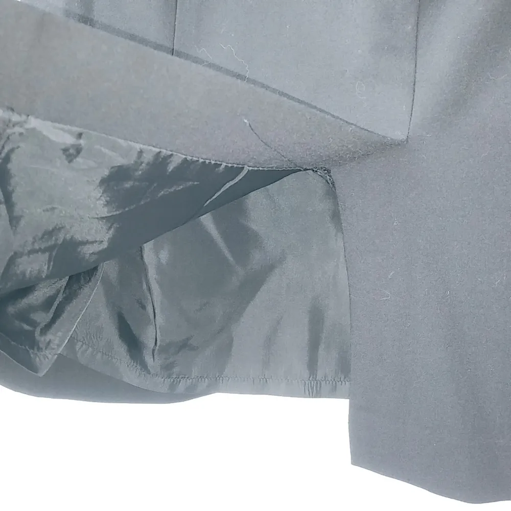 Calvin Klein 12 34 Black Lined Pencil Skirt Funeral - Image 3