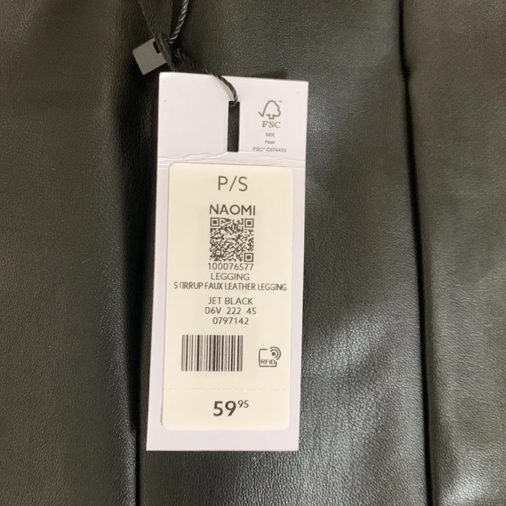 Dynamite stirrup faux leather leggings - Image 5