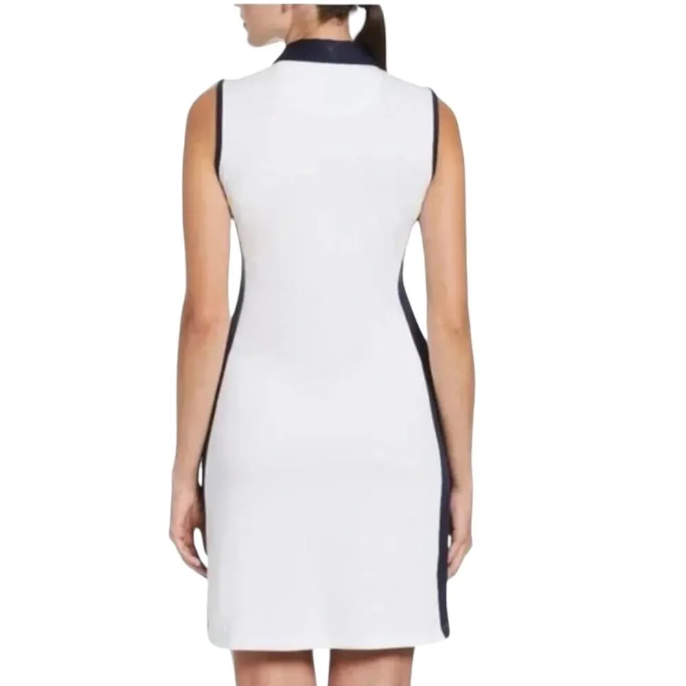 NWT! Callaway Abstract Gradient Print Color Block Golf Dress - Size Large - Image 2