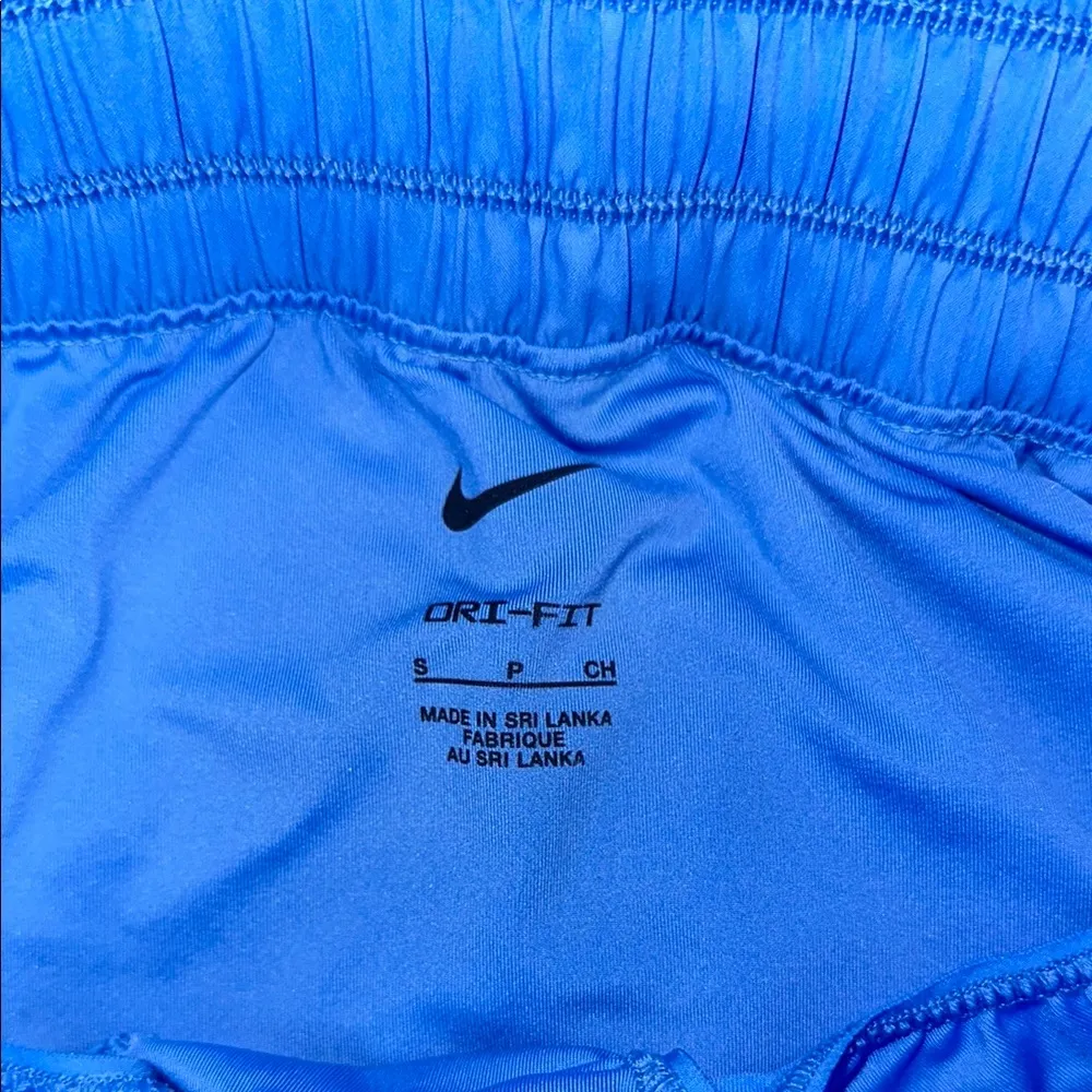 Nike Women's Blue Athletic Shorts - Image 2