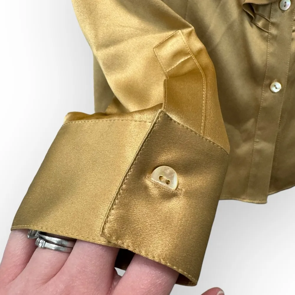 SILK LaFayette 148 Blouse - Image 4