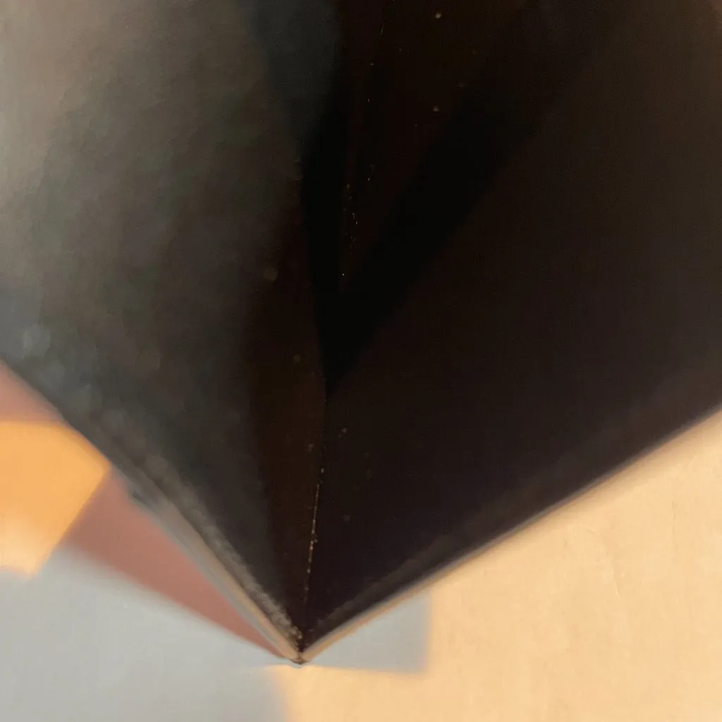 MCM Aren Maxi Monogram Visetos Card Case in Black & Orange  - NWOT - Image 4