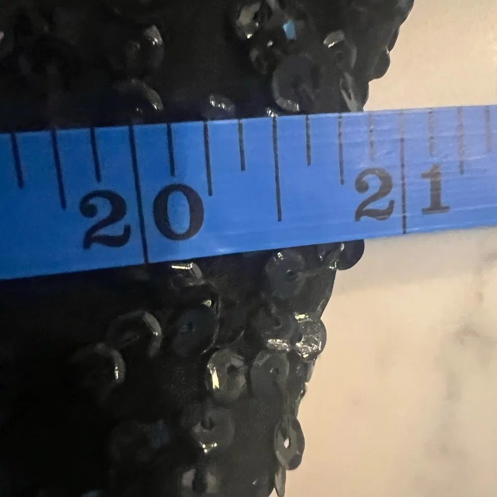 Vintage Laurence Kazar Sequined Silk Top New Year Champagne Roses Blouse EUC - Image 5