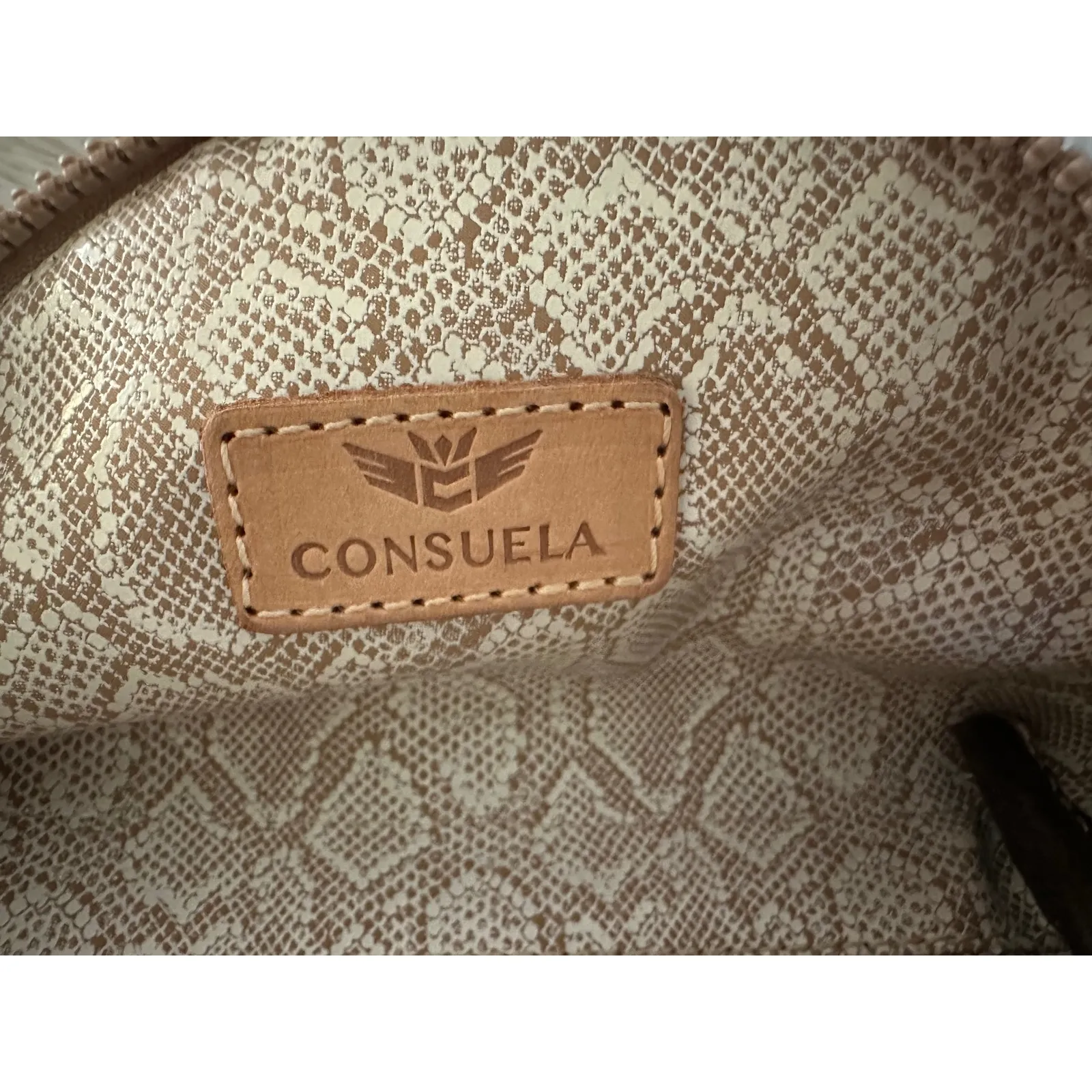 Consuela Brynn‎ Flamingo Cosmetic Toiletry Makeup Bag Case Pouch Rare HTF - Image 13