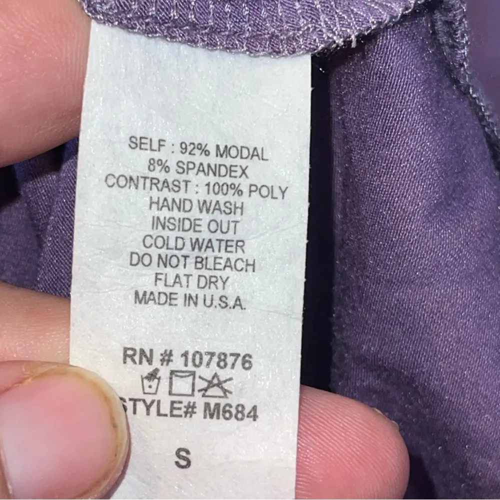 Comfy USA blouse Purple - Image 7
