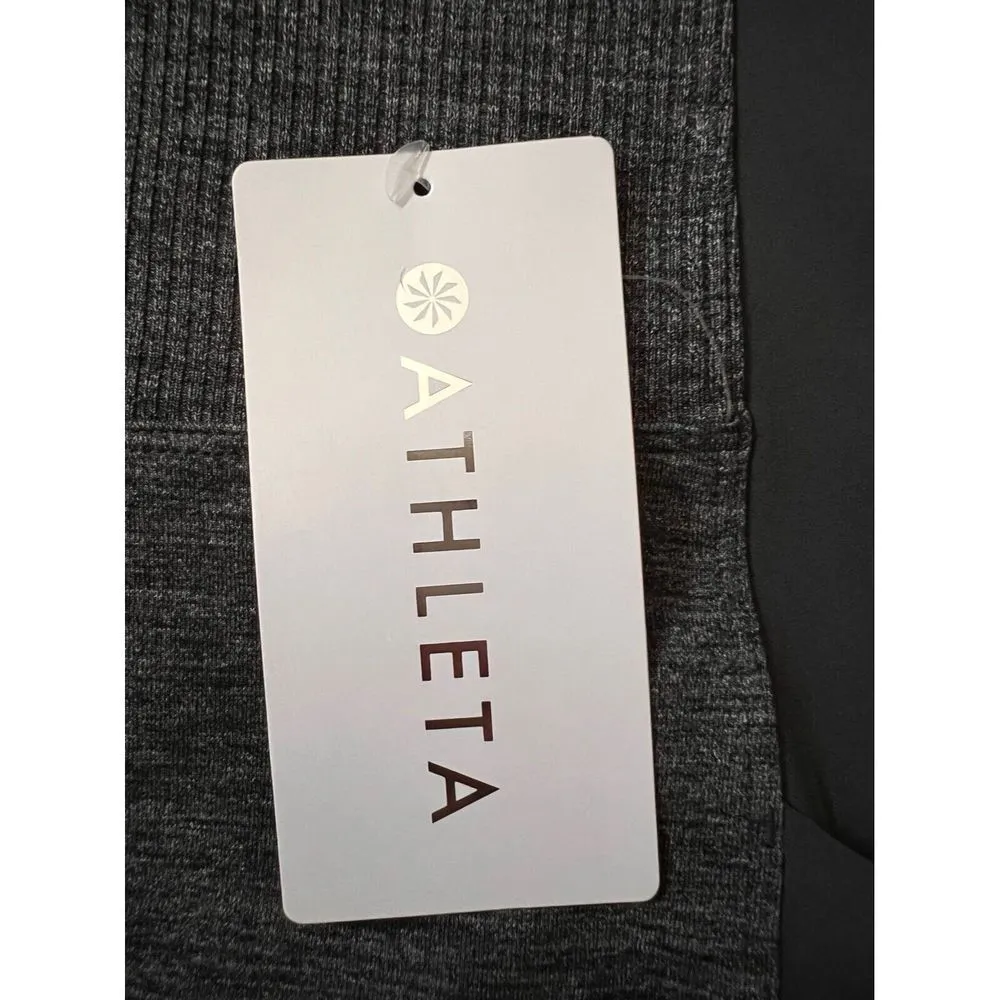 Athleta Excursion Hybrid Tight Black Heather Size S - Image 4