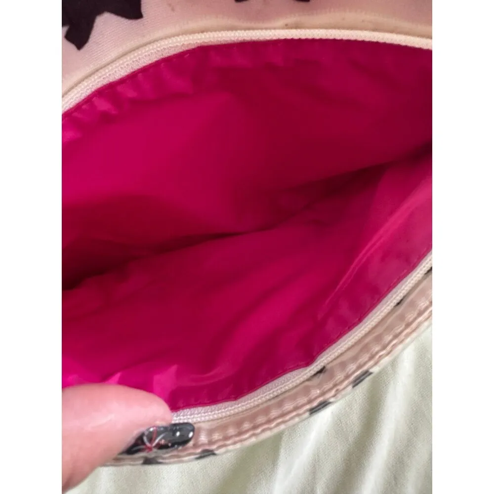 Kate Spade New York Large Tuxedo Bow Tie Heddy Plastic Exterior Cosmetic Bag - Image 10