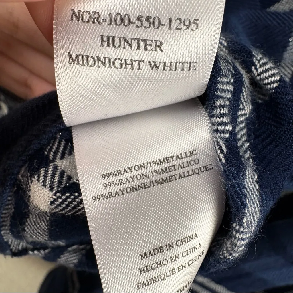 Rails Hunter Plaid Button Down Shirt in Midnight White - Image 6