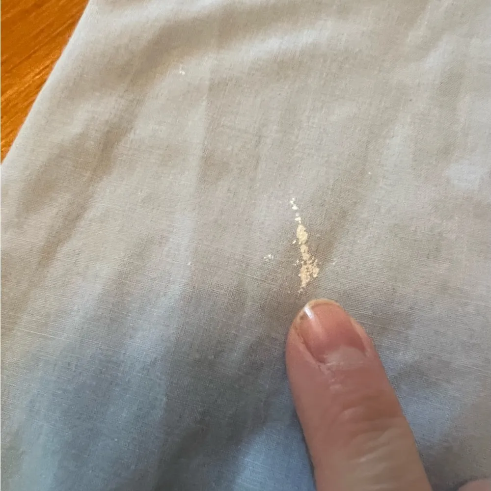 Natori Embroidered Nightgown Neiman Marcus Women's Vintage Light Blue FLAW - Image 10