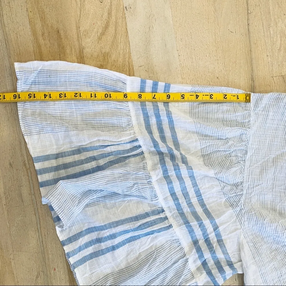 Rebecca Taylor La Vie 100% cotton flare sleeves flowy top NWOT - Image 10