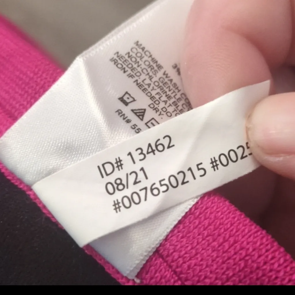 Express Body Contour Magenta Pencil Skirt Size XS - Image 9