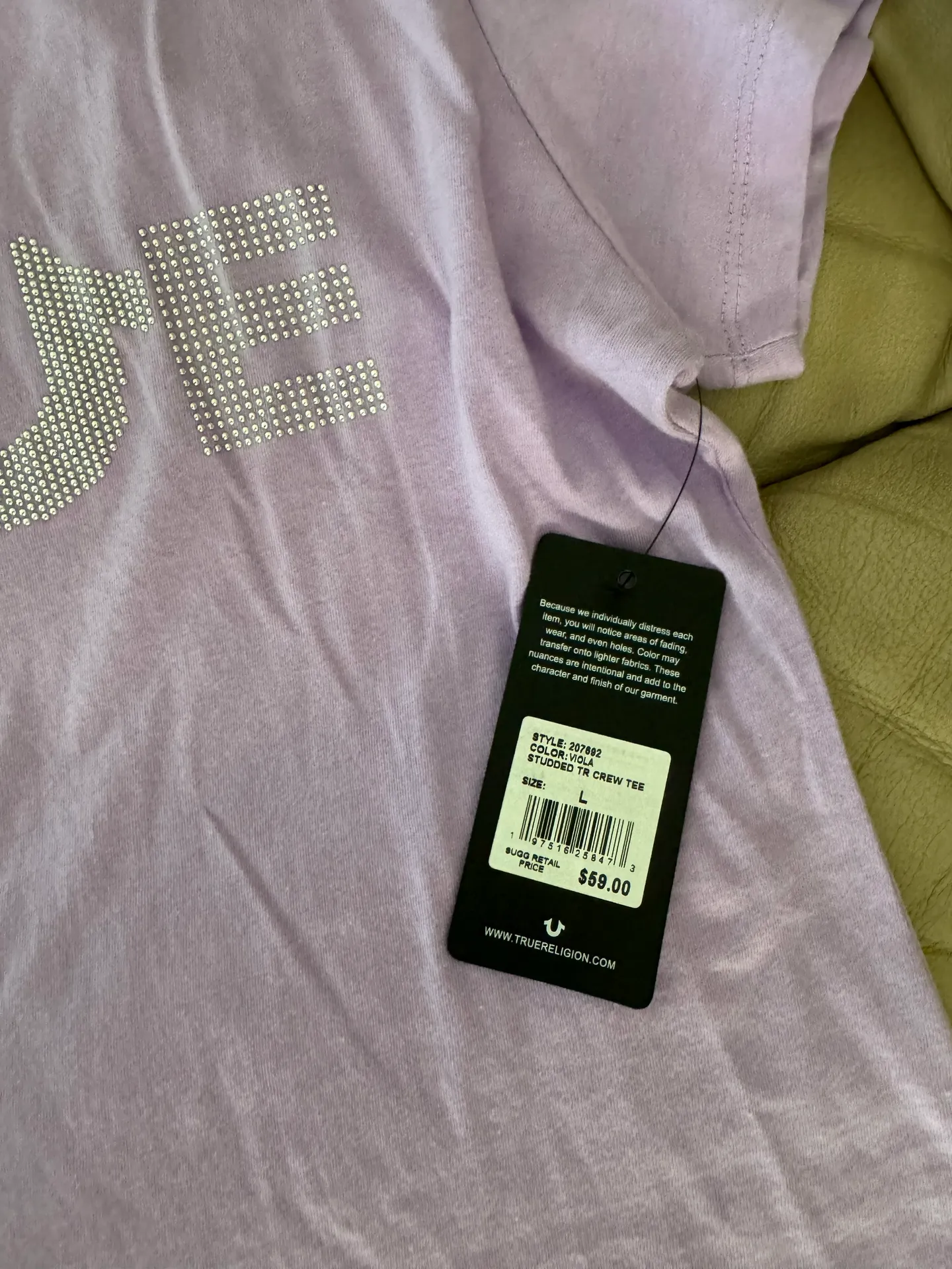 Brand Jeans Studded Logo Graphic T-Shirt - Image 13