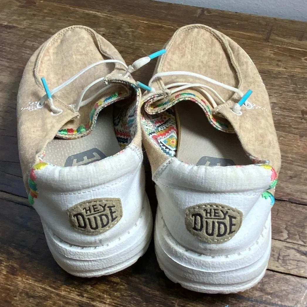 Hey Dude‎ Windy Boho shoes size 6 Tan - Image 3