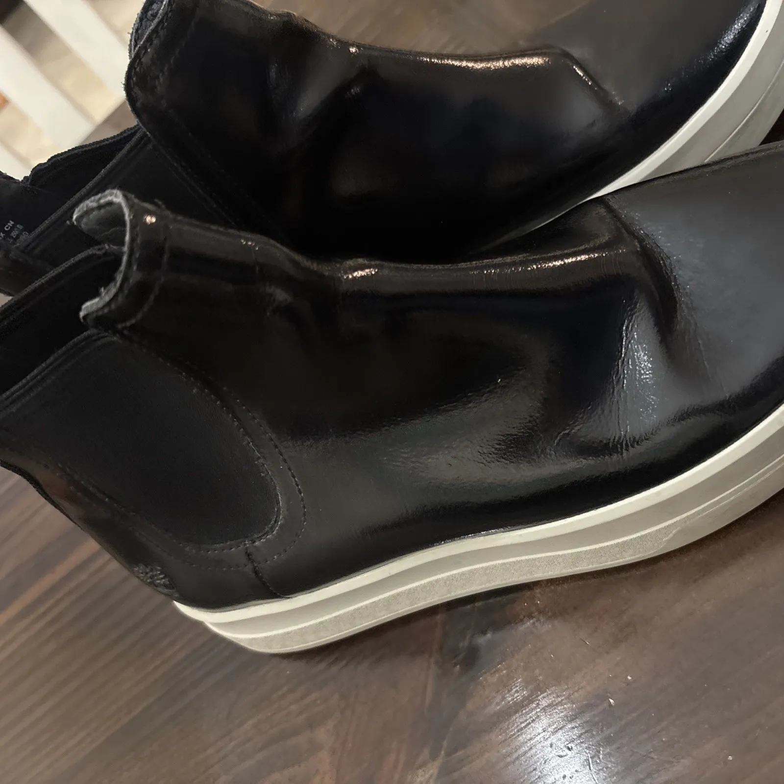 Timberland Mayliss Chelsea Boots Size 8 Black Classic Pull On - Image 5