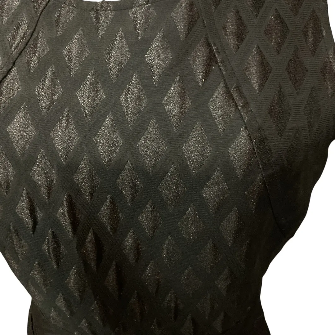 Revolve Women's Stylestalker The Rainmaker Faux Wrap Skirt Mini Dress Black Sz 4 - Image 4