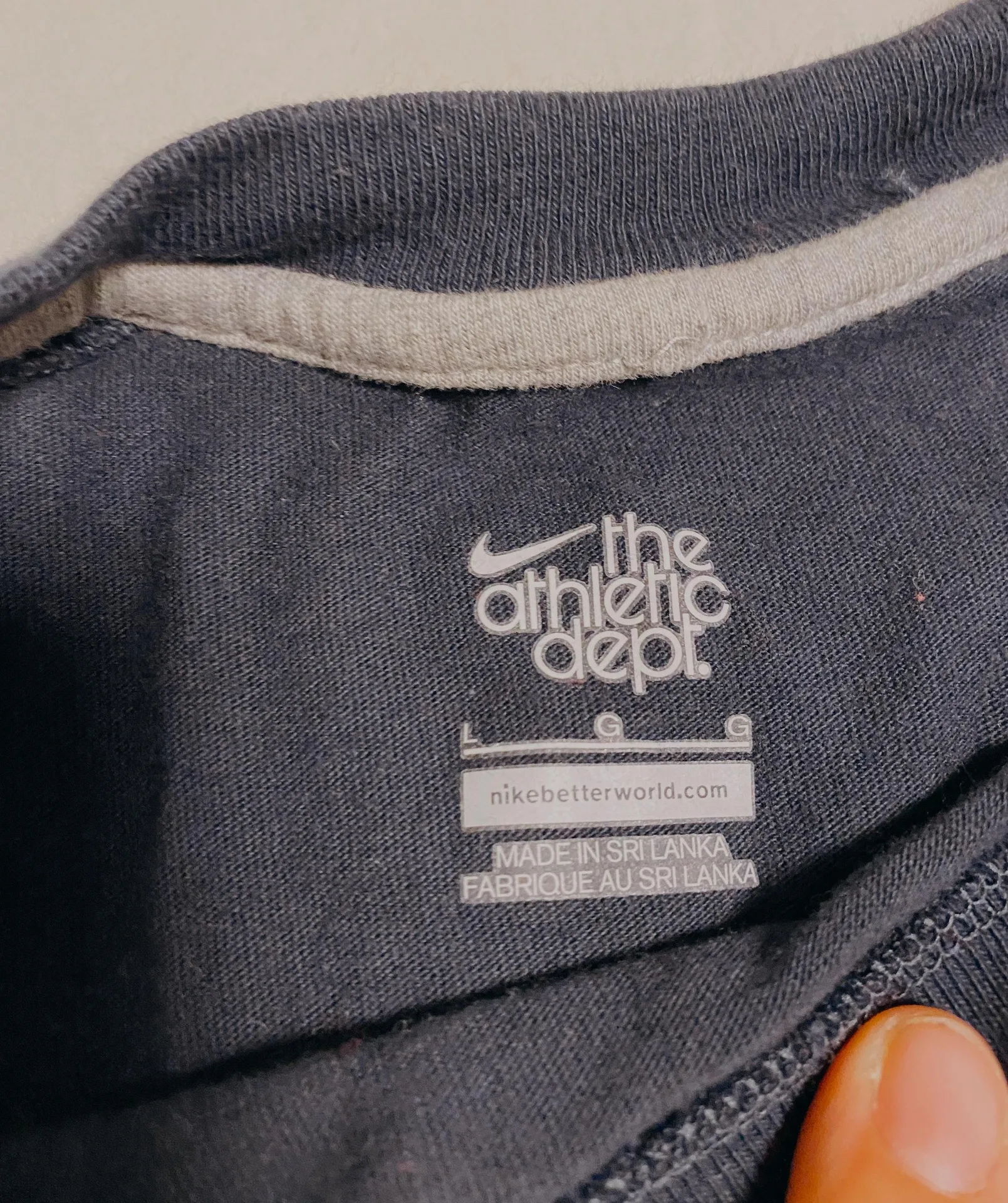 Nike Black Long Sleeve  Tee - Image 5