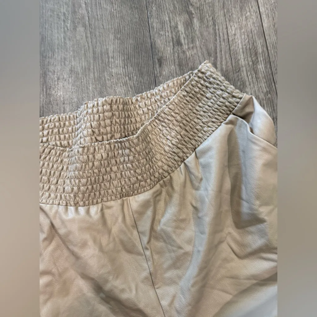 Women's Tan Jogger Pants - Image 7