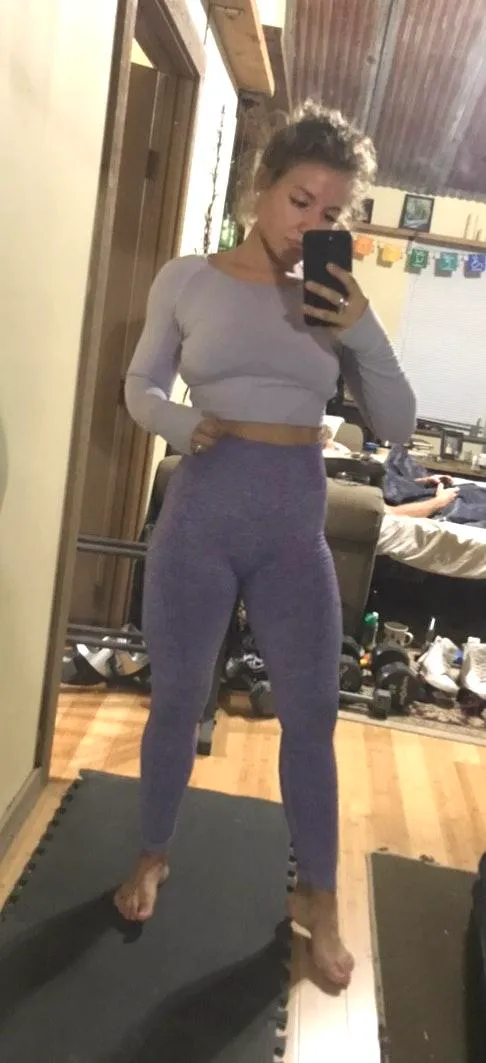 Lavender Workout Set Purple - Image 2