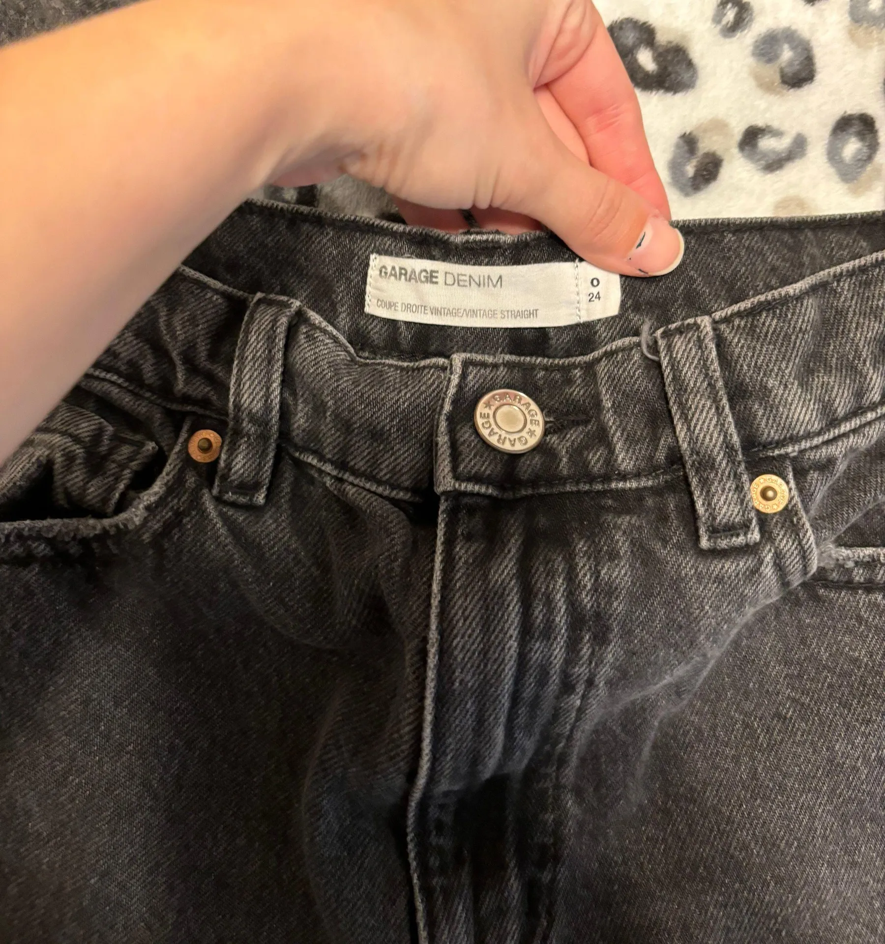 straight leg jeans - Image 2