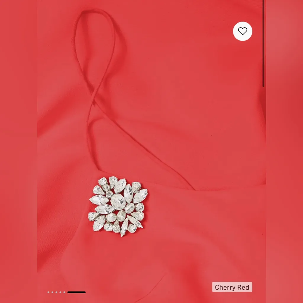 Sachin + Babi Red Maxi Strapless Dress Size 2 New - Image 7