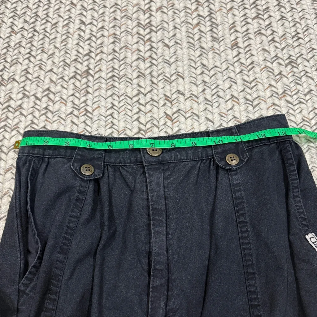 Vintage Cherokee Black Denim Midi Skirt - Image 8