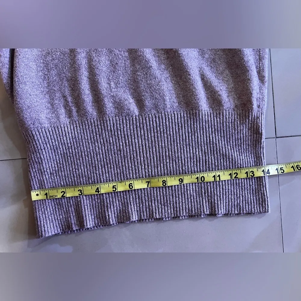 Pink Turtleneck Long Sleeve Sweater VOLARY  L/XL  organic cotton from Bolivia - Image 7