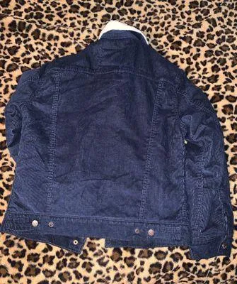 Levi’s Navy Corduroy Jacket - Image 2