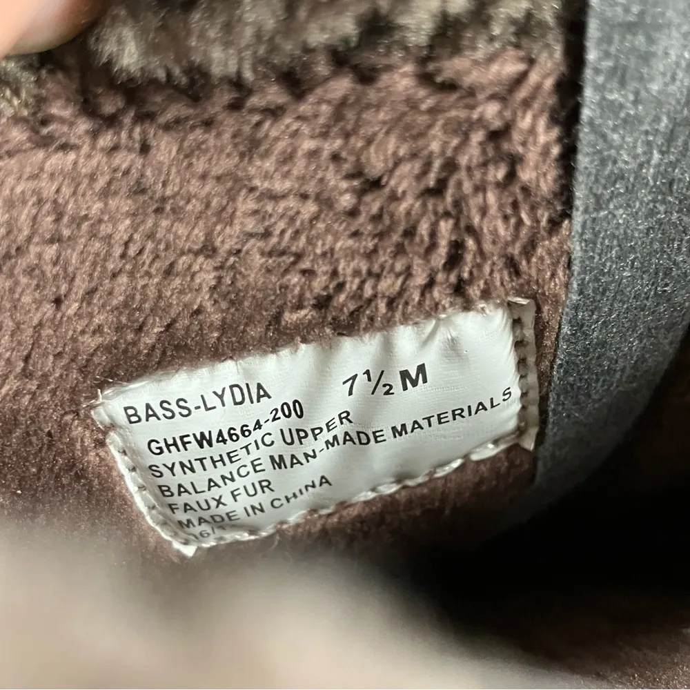 G.H. Bass & Co. | Lydia Brown Tall Faux Fur Lined Fashion Winter Boots 7 - Image 4