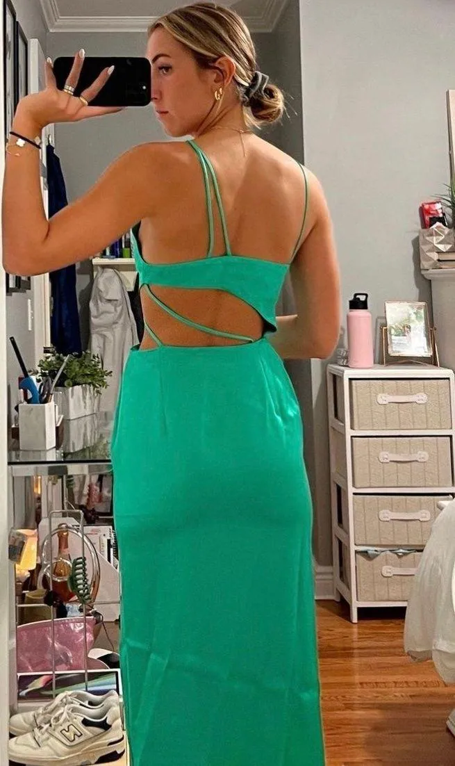ZARA Green Dress - Image 3