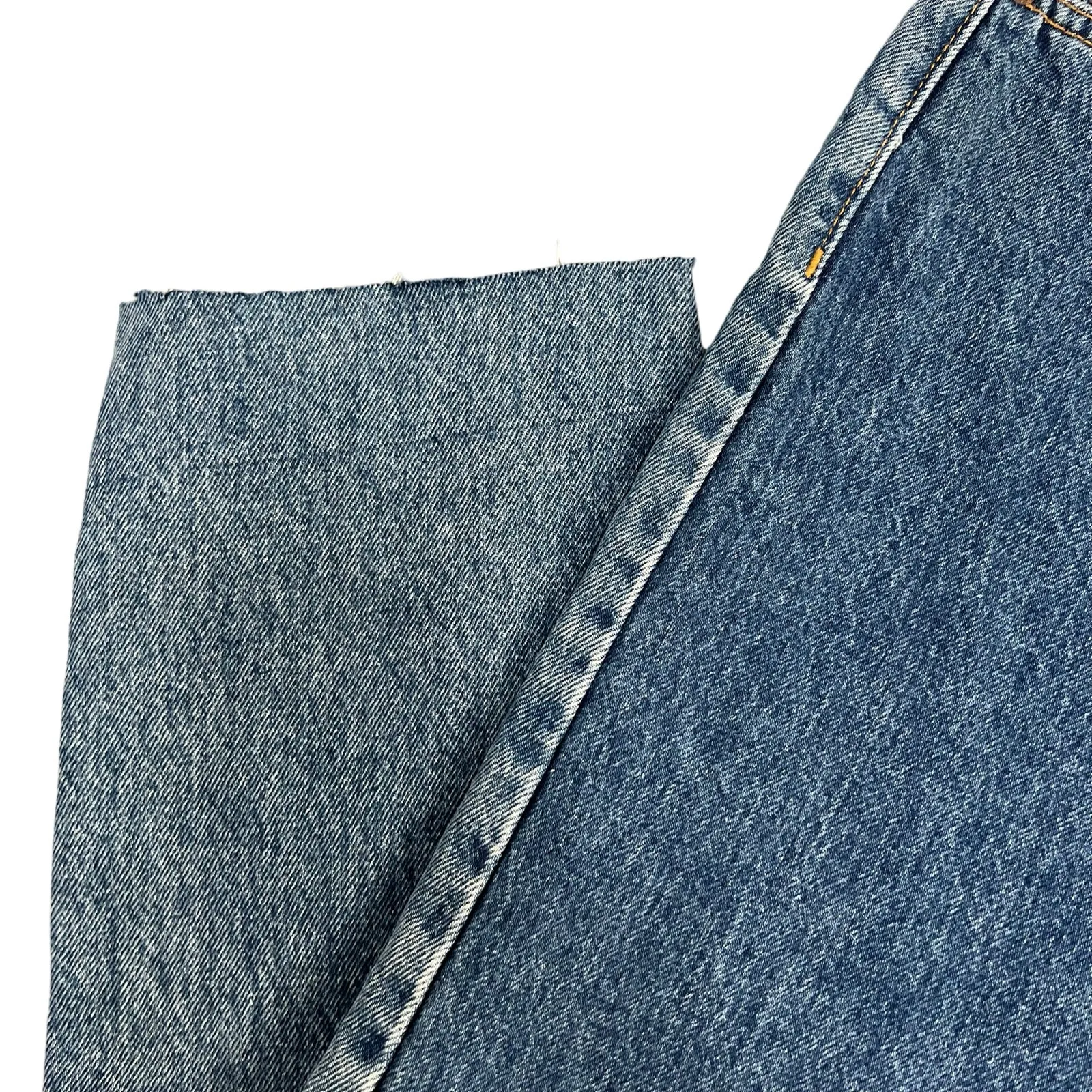 Re/Done High Rise Stove Pipe Denim Jeans Zip Fly Pockets Size 28 Retro Stretch - Image 6