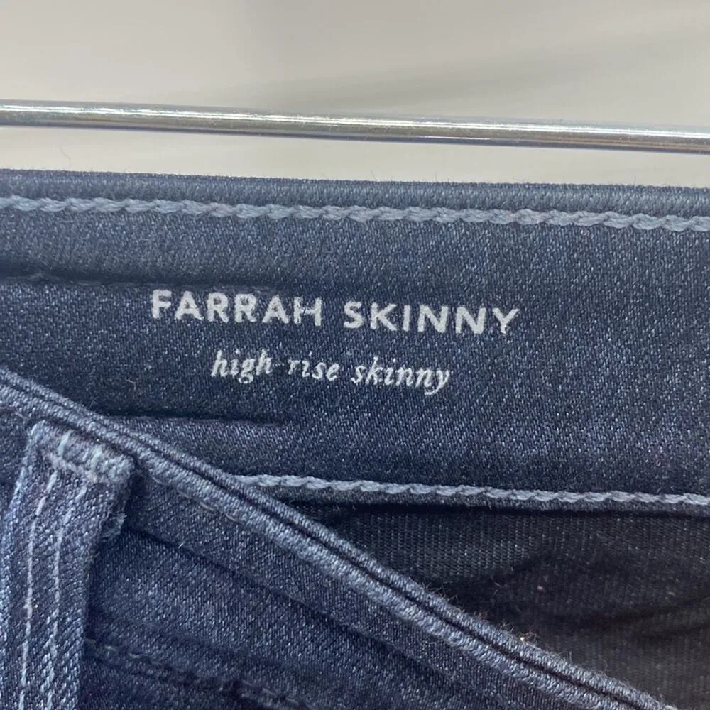 Adriano Goldschmied Farrah skinny high rise dark was lots of stretch size 27 - Image 5
