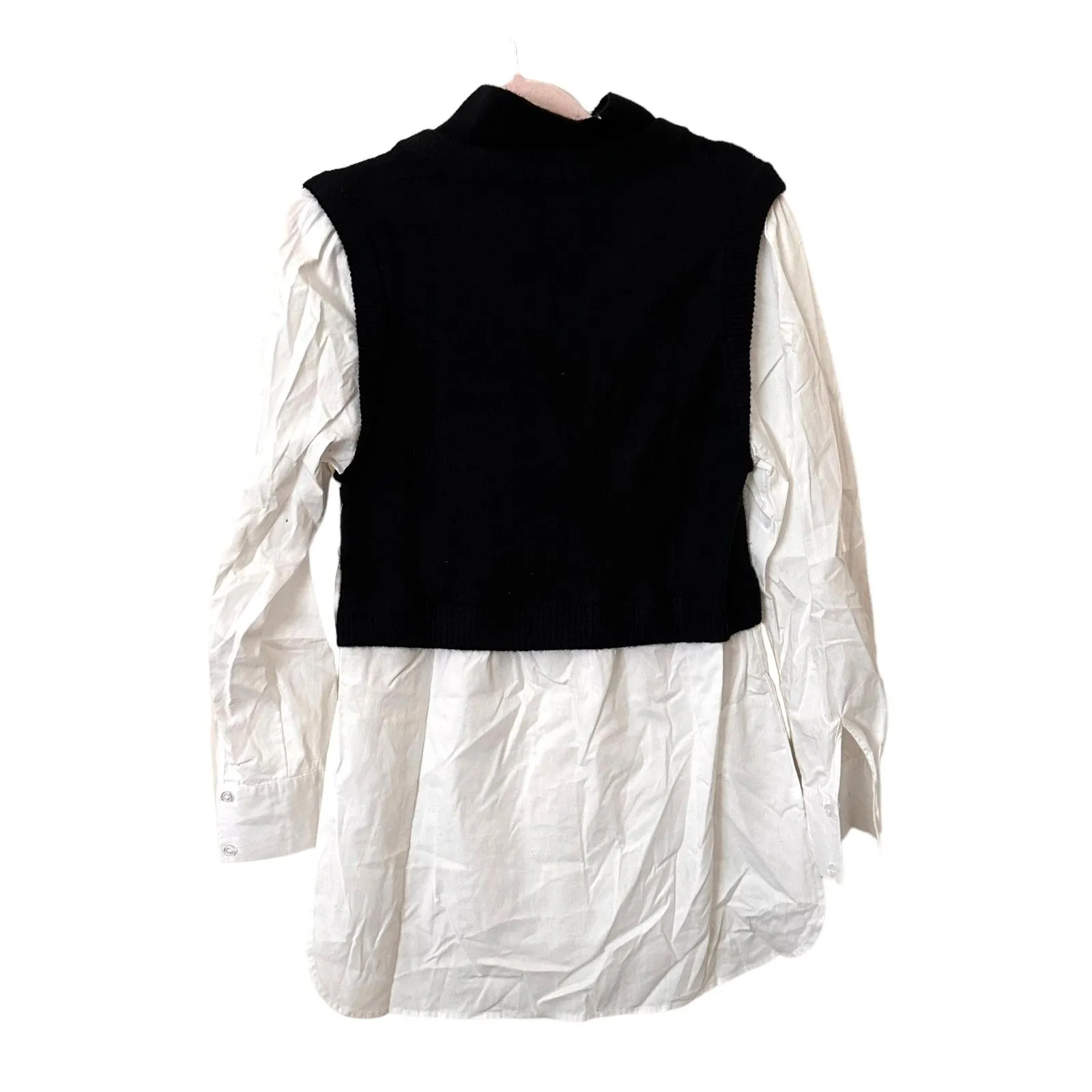 1‎ STATE Vest Button-Up Shirt NWT Sz Small - Image 4