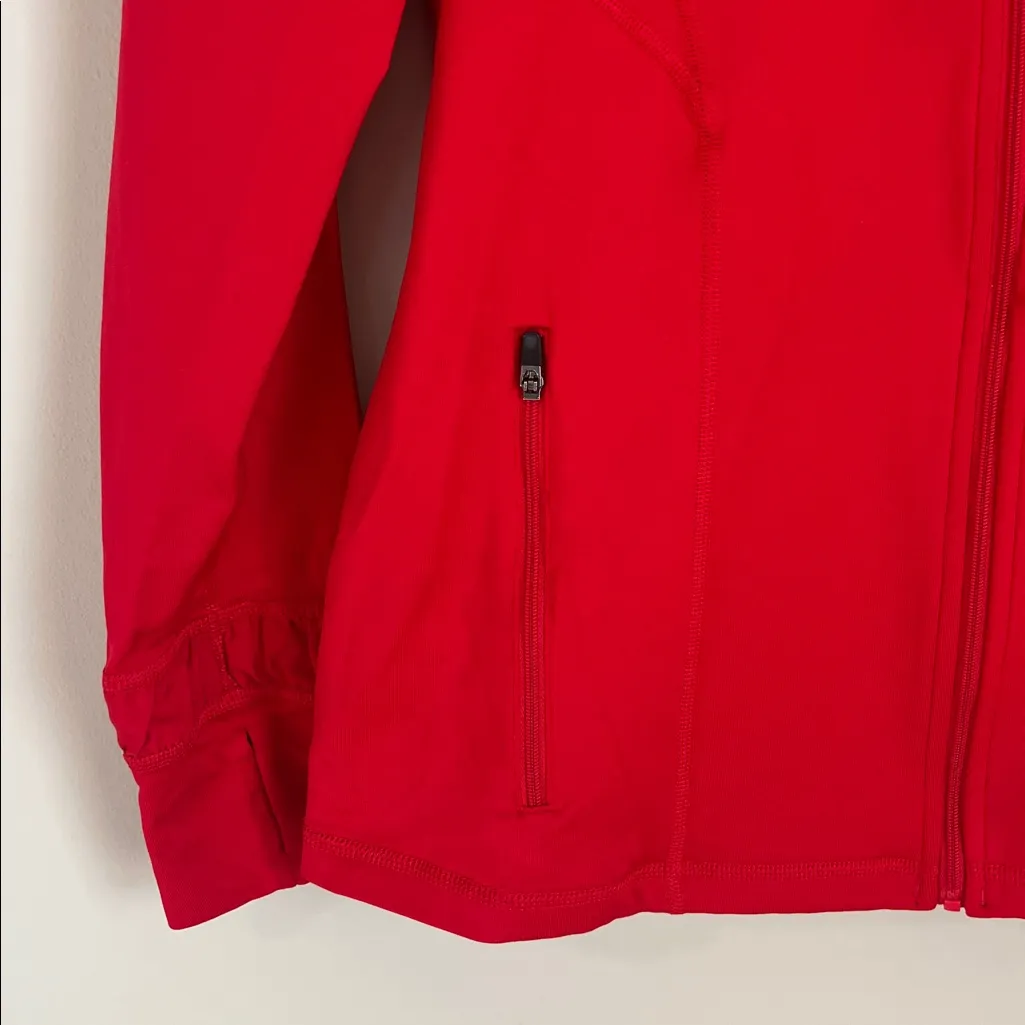 SPANX Women's Athletic Jacket Size Medium Active Workout Contour Full Zip - Image 3