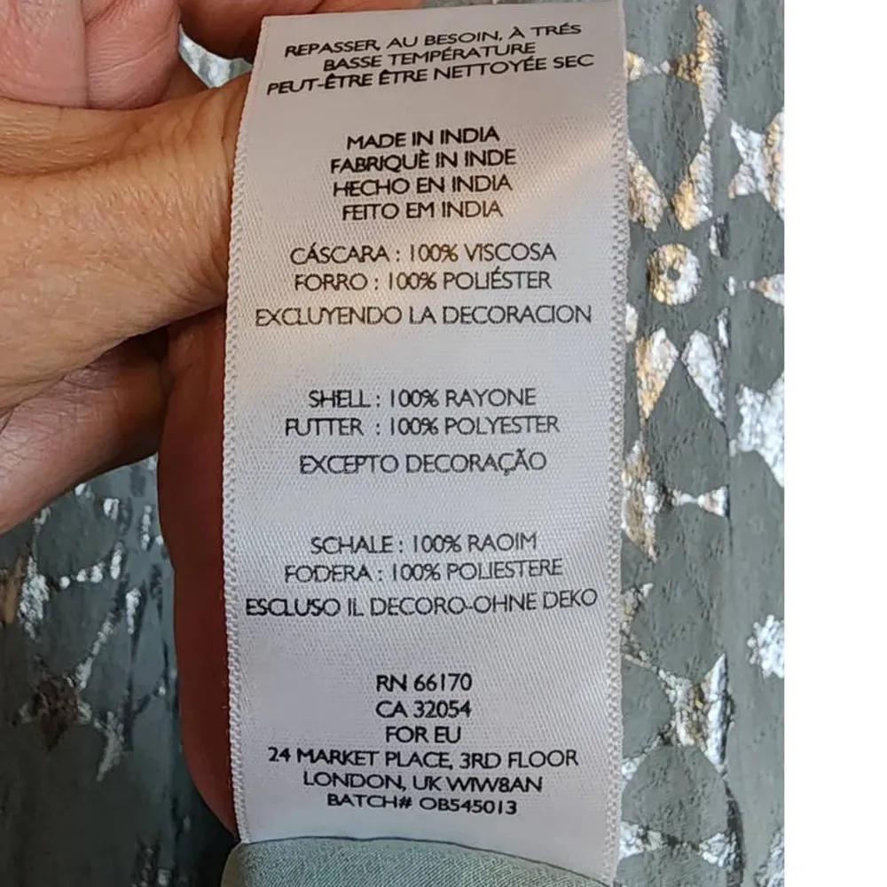 Kimchi Blue Corellia Beaded High-Neck Mini Dress Medium - Image 7